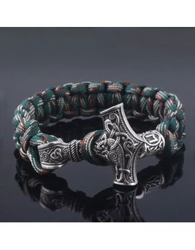 Varia Design Viking Thor Bracelet kuviollinen/Silver