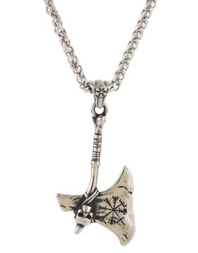 Varia Design Axe Vegvisir Necklace