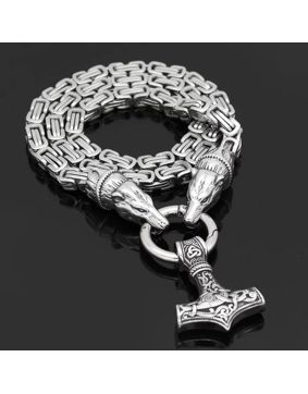 Varia Design Bears Silver Necklace