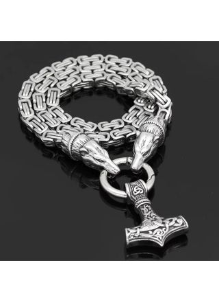 Varia Design Bears Silver Necklace