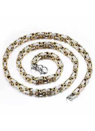 Varia Design Golden Wolf Necklace