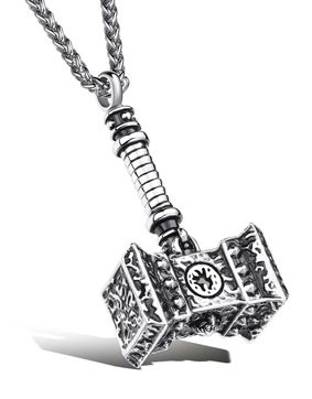 Varia Design Hammer Necklace Silver
