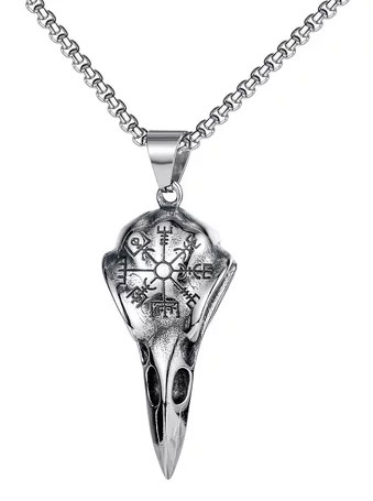 Varia Design Hugin Vegvisir Necklace