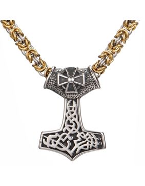 Varia Design Kungslänk Thor Necklace Gold