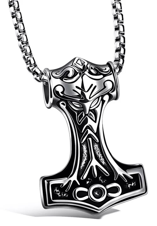 Varia Design Mjölner Necklace Silver