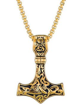 Varia Design Thor Necklace Gold