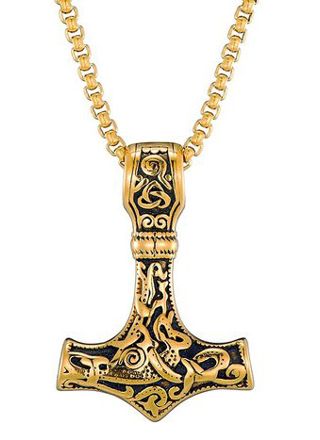 Varia Design Thor Necklace Gold