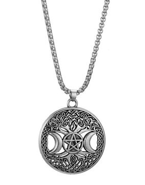 Varia Design Triple Moon Necklace Silver
