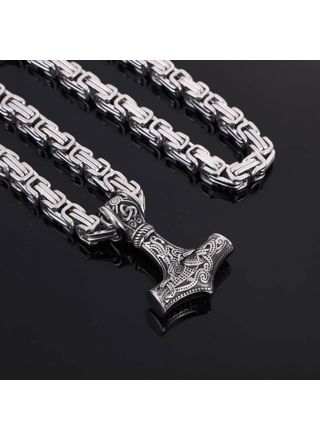 Varia Design Wolf Giant Thor Necklace Silver