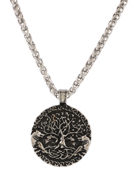 Varia Design Yggdrasil Wolves Necklace