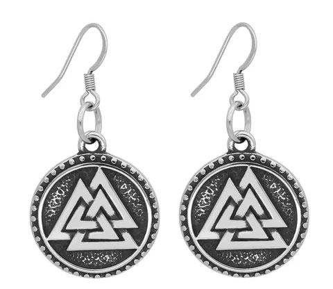 Varia Design Valknut Earrings