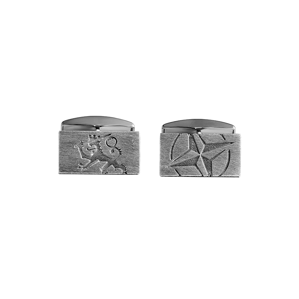 Lempikoru Guard silver cufflinks 48 624 00 000