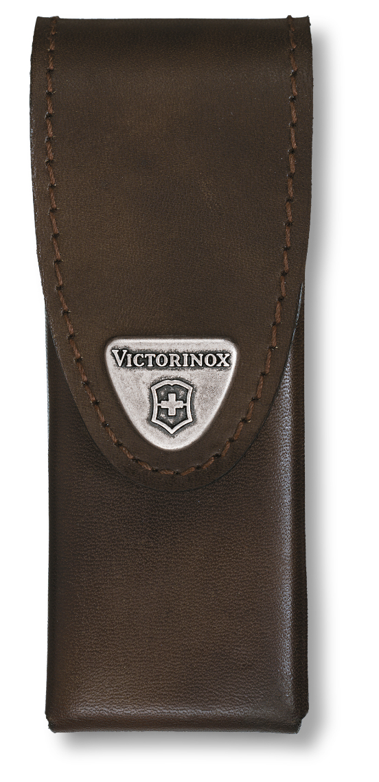 Victorinox leather belt sheath SwissTool spirit brown 4.0822.L