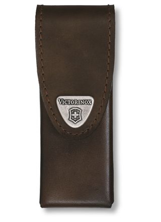 Victorinox leather belt sheath SwissTool spirit brown 4.0822.L