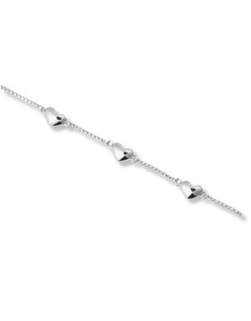 Sparv Little Hearts bracelet silverplated 2280201