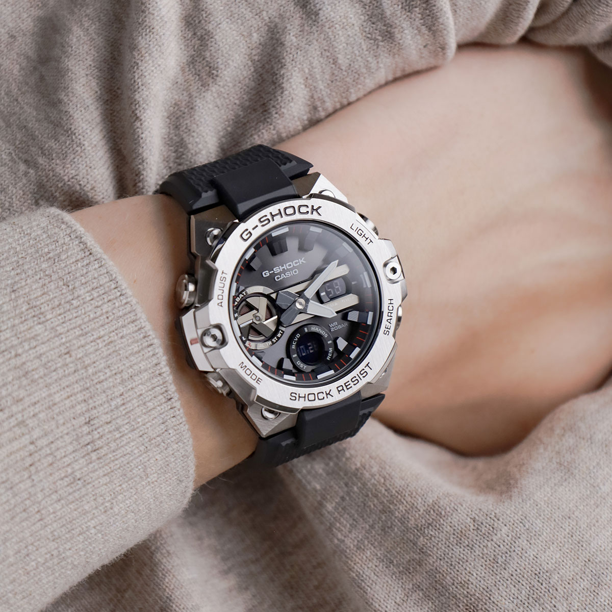 Casio G-Shock G-STEEL GST-B400-1AER - watchesonline.com