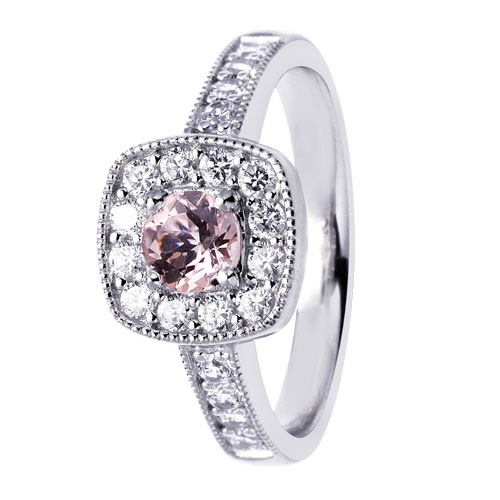 Festive Jane 504-070M-VK side-stone halo diamond ring