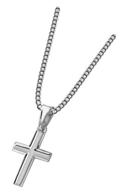 Saurum silver cross necklace 505200000
