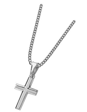 Saurum silver cross necklace 505200000