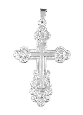 Saurum silver cross necklace 506000000