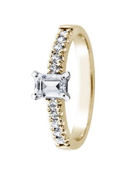 Festive Elinor 507-060-KV side-stone diamond ring
