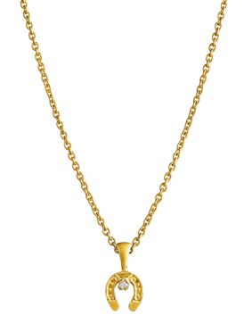 Lempikoru Onnekas gold silver pendant 52 115 01 400