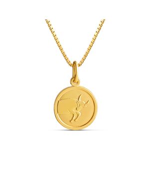 Top Gold gold-plated silver Taurus zodiac pendant with chain 45cm 52 5705 0000
