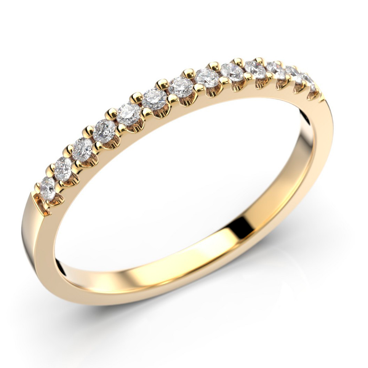 Festive Juliette row diamond ring 14-523-013-KK-LABGVS1
