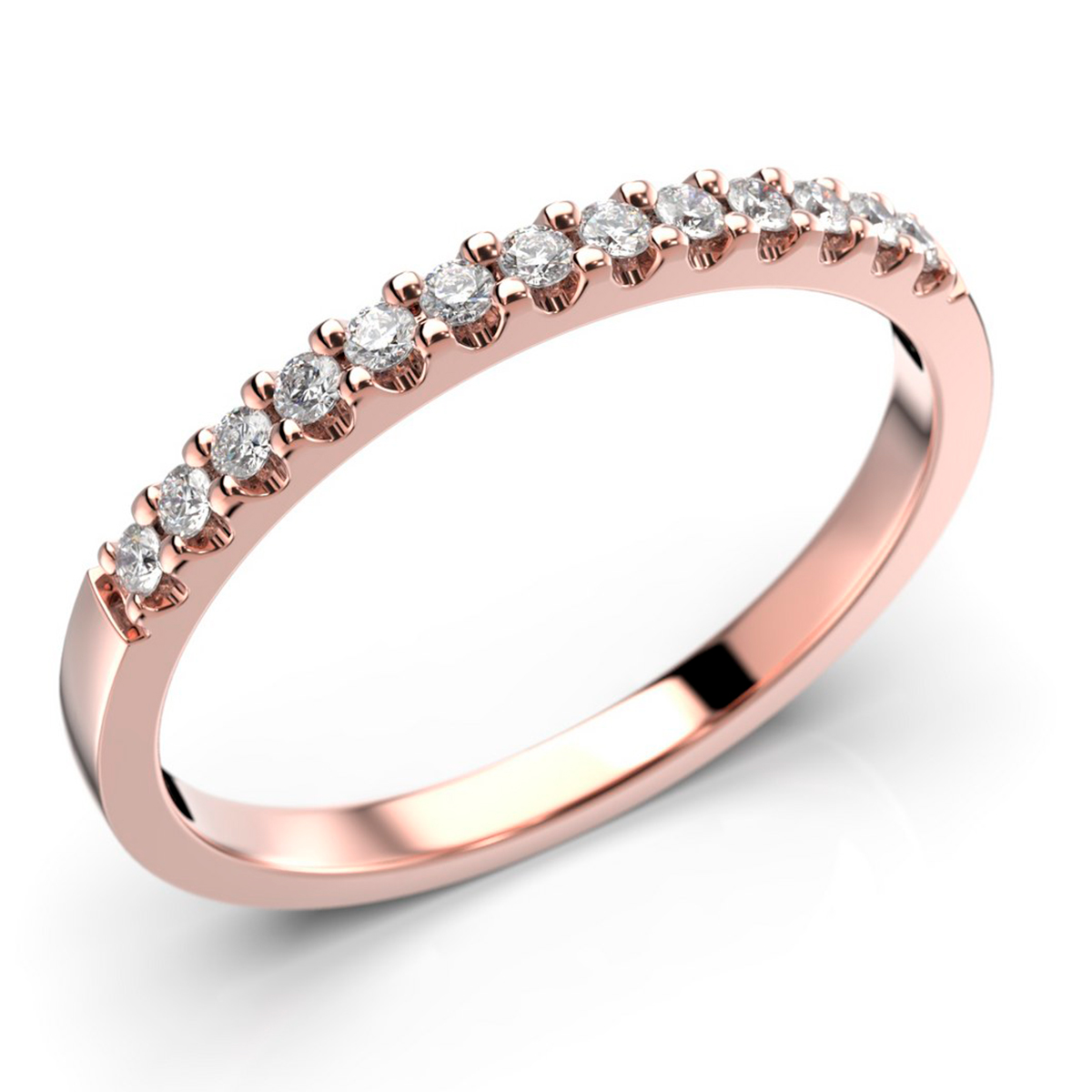 Festive Juliette row diamond ring 523-013-PK - watchesonline.com