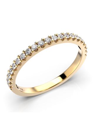 Festive Juliette 14-523-021-KK-HSI1 row diamond ring