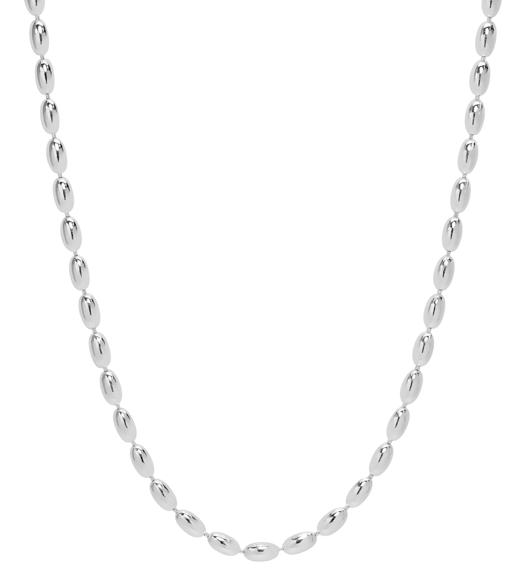 Lykka Basics rice bead chain silver 2,3 mm