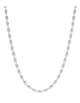 Lykken Basics rice bead chain silver 2,3 mm