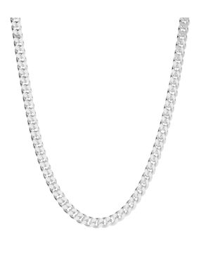Lykken Basics curbchain silver 3,55 mm