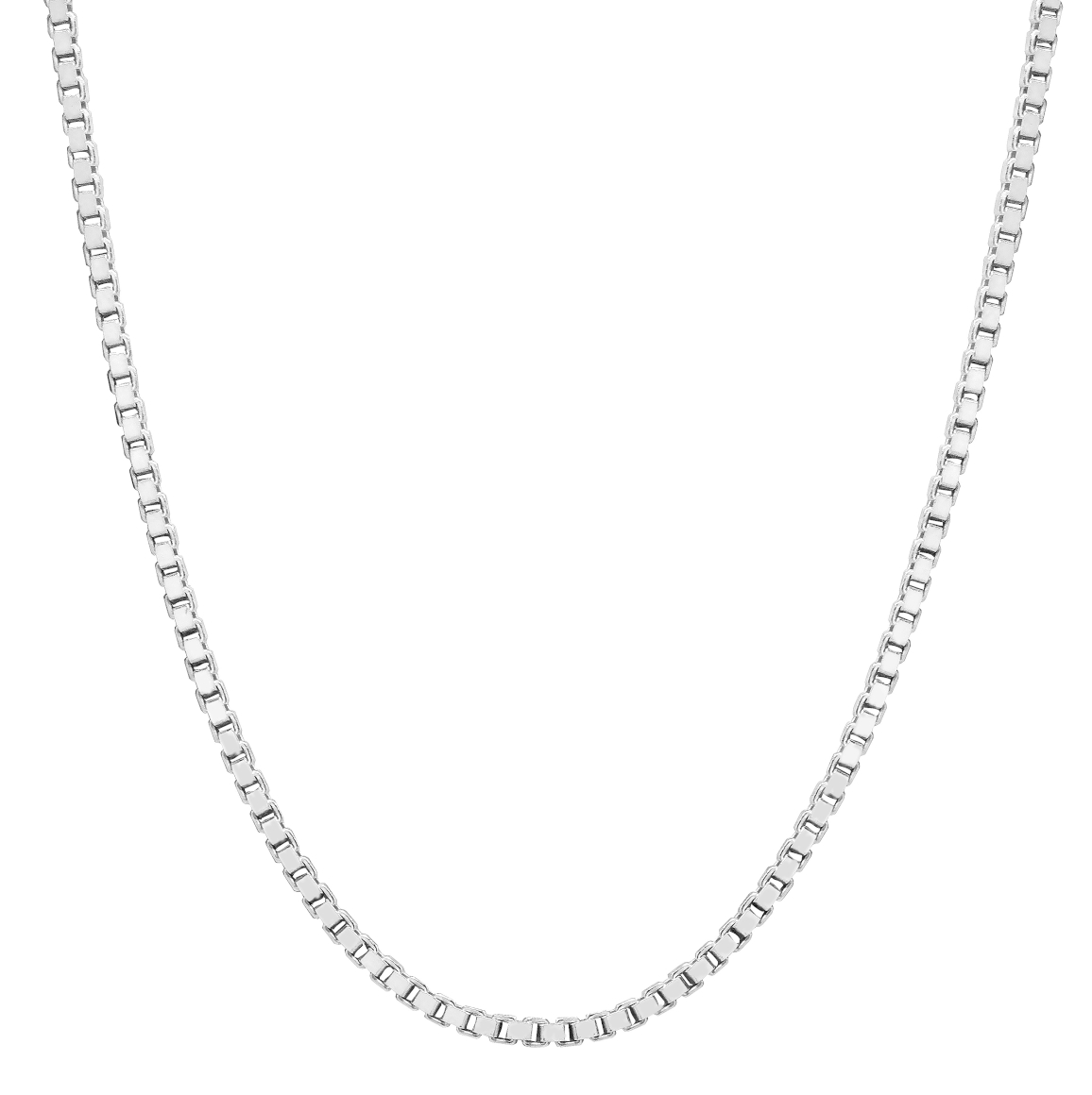 Lykka Basics box chain silver 1,45 mm