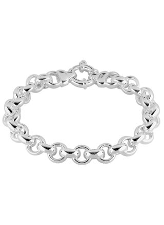 Lykka Basics cable chain silver 10 mm