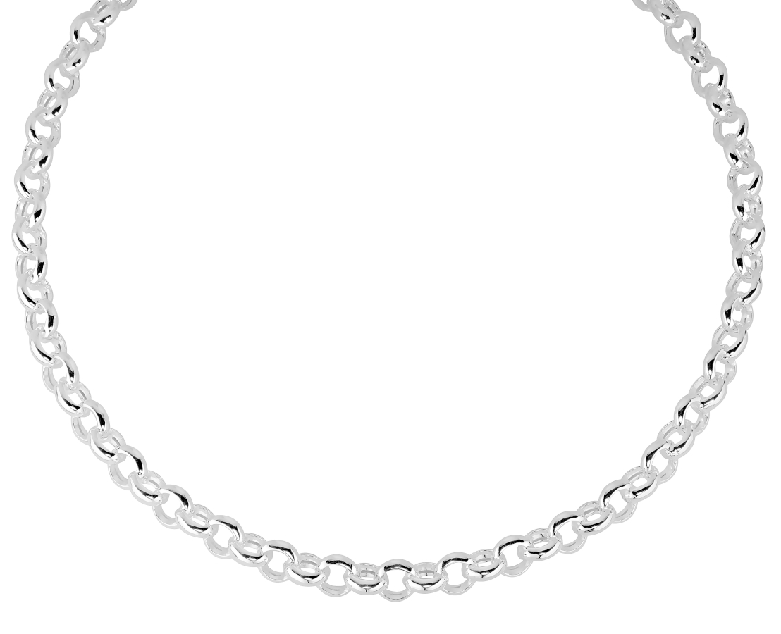 Lykka Basics cable chain silver 7,9 mm