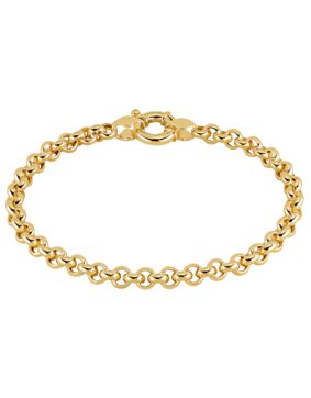 Lykken Basics cable chain yellow gold 5,3 mm