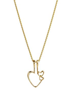 Lempikoru Lucky ring holder gold-plated silver necklace 52 053 00 500