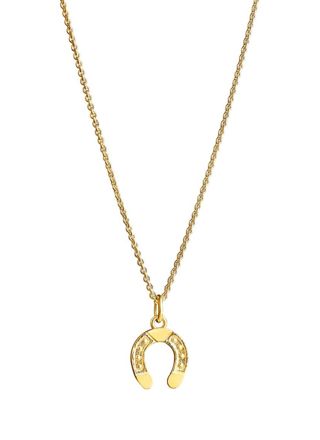 Lempikoru Ratsu horse shoe silver pendant gold-plated 52 113 00 500