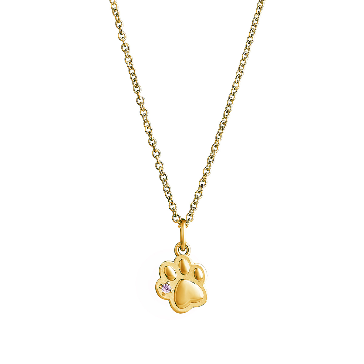 Lempikoru Paw gold-plated silver pendant 52 275 06 500
