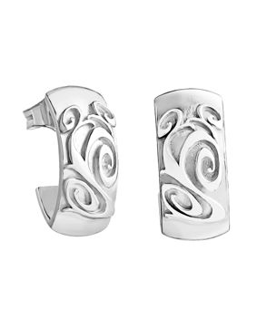 Lempikoru Baroc silver earrings 33 321 00 000