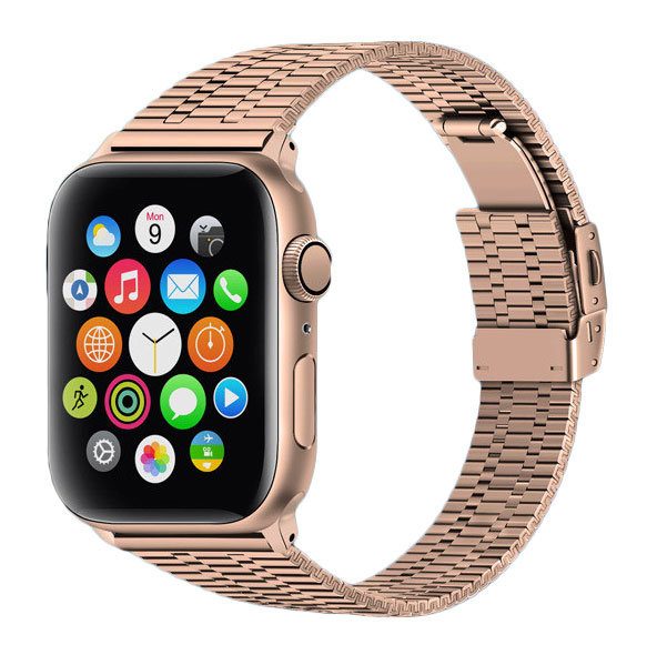 Apple Watch Classic Stainless Steel Strap Rose Gold