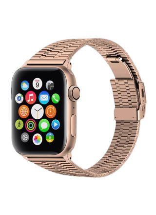 Apple Watch Classic Stainless Steel Strap Rose Gold
