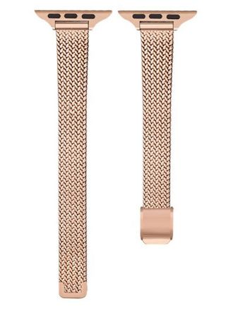Apple Watch Stylish Milanese Stainless Steel Strap Rose Gold