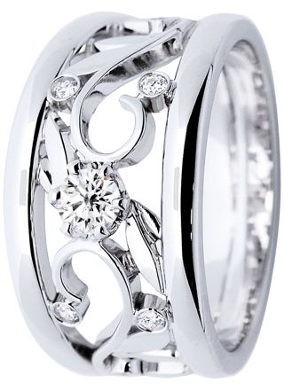 Festive Metsän aarre 14-538-029-VK-HSI1 diamond ring