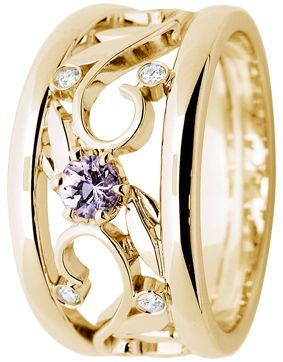 Festive Metsän aarre 538-029M-KK diamond ring