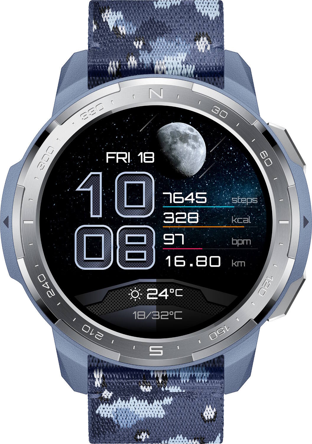 Honor watch shop gs pro blue