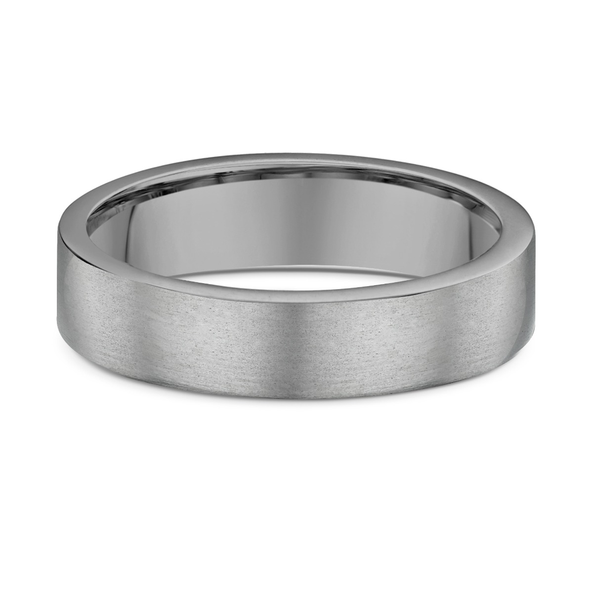 Lykka Strong titanium ring straight-edge 5 mm