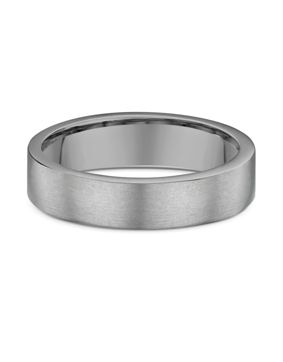 Lykka Strong titanium ring straight-edge 5 mm