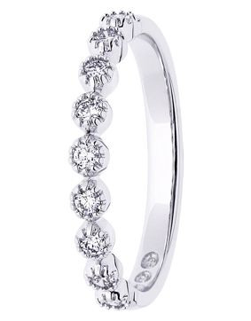 Festive Anna 559-018-VK row diamond ring